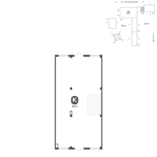 Помещение, 121.7 м²